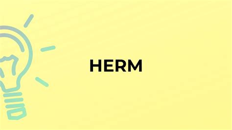 what does herm mean.